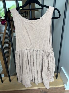 FP Beach Free People Relaxed Fit Coverup Short Dress